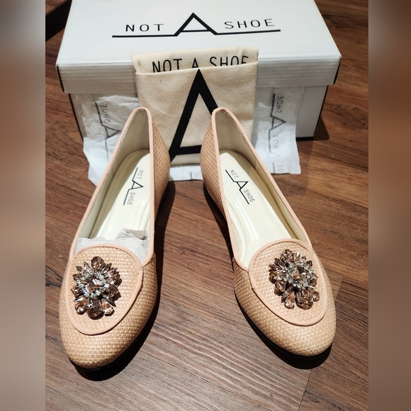 Women's Loafer Palha Nude Rose Not A Shoe Size 7 - Picture 13 of 15